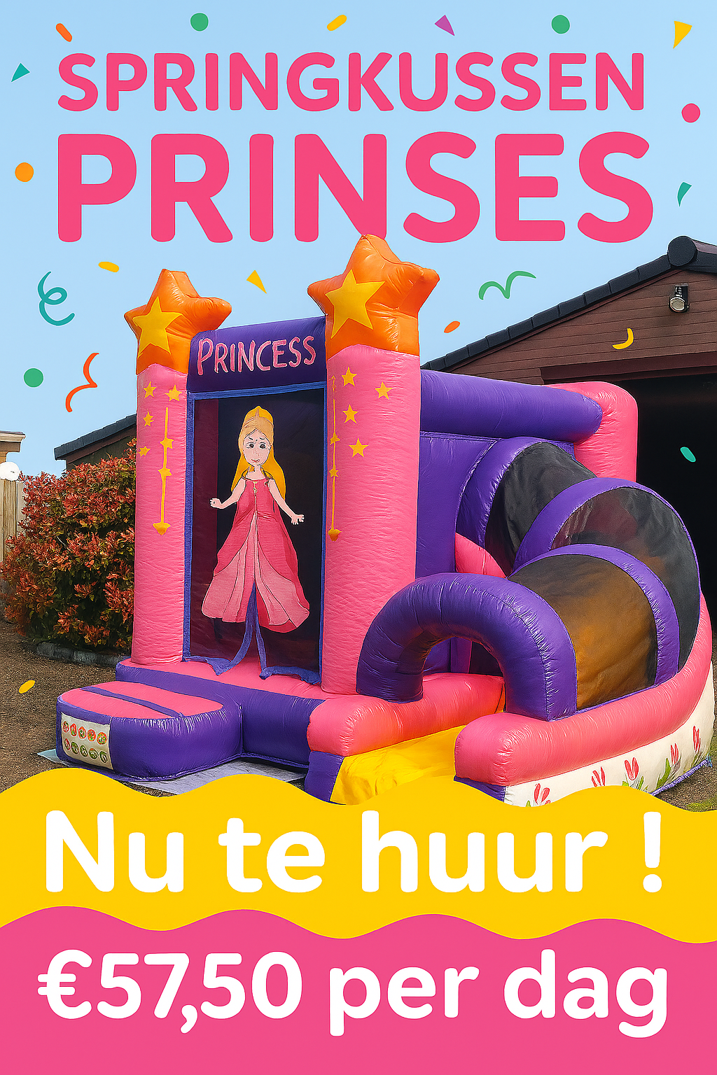 prinses springkussen