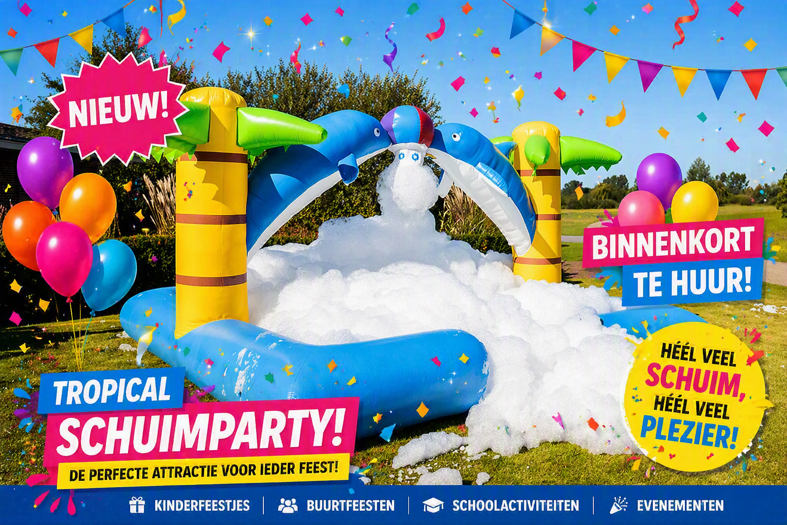 Tropical Schuimparty